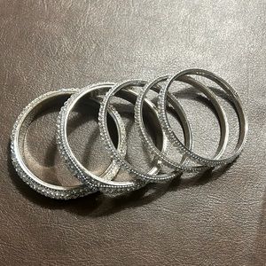 Costume bangle bracelets (5). Can be worn individually or together!